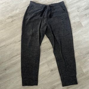 Nike Heather Gray Jogger Sweatpants